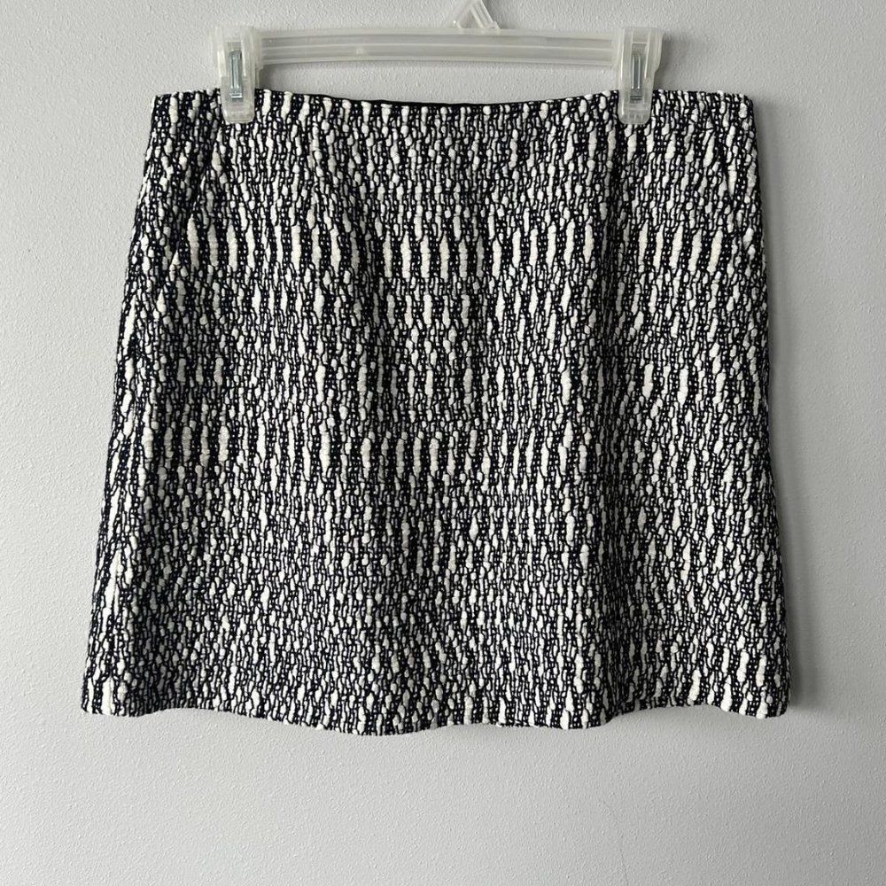 Tory Burch Textured Fully Lined Skirt Size 8